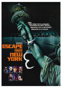 Póster 1997 Rescate en Nueva York Protagonistas