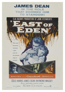 Póster Al este del Edén