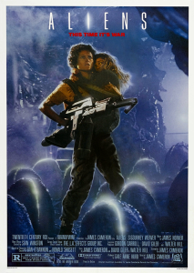 Póster Aliens el Regreso 1986