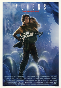 Póster Aliens el Regreso