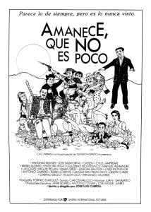 Póster Amanece que no es poco, gran formato