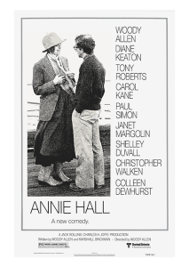 Póster Annie Hall, 1977