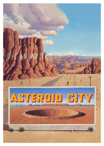 Póster Asteroid City, preestreno