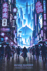 Póster Blade Runner, 1982 Chinatown