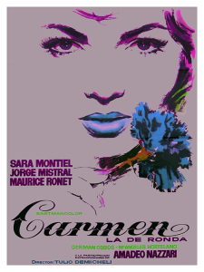 Póster Carmen, la de Ronda