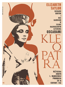 Póster Cleopatra, edición polaca