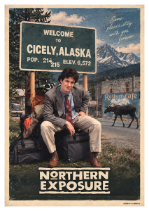 Póster Doctor en Alaska, Joel Fleischman
