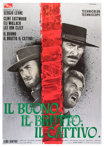 Póster El bueno el feo y el malo, 1966