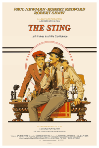 Póster El golpe o The sting