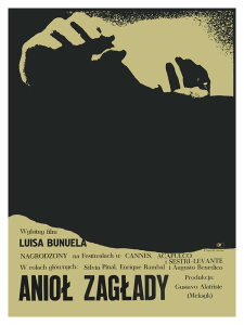 Póster El ángel exterminador, edición polaca
