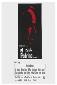 Póster El padrino, cartel español