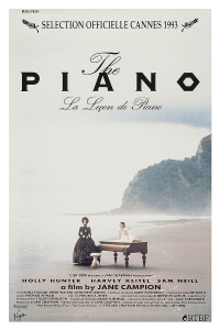 Póster El piano, 1993