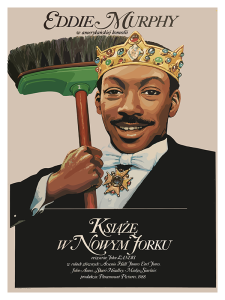 Póster El príncipe de Zamunda, edición polaca
