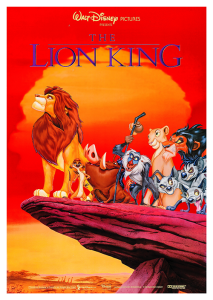 Póster El rey león