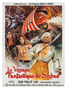 Póster El viaje fantástico de Simbad, 1973