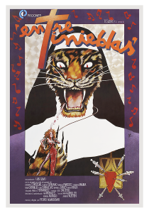 Póster Entre tinieblas