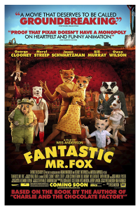 Póster Fantástico Sr. Fox, 2009