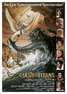 Póster Furia de titanes, 1981
