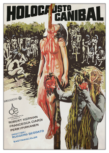 Póster Holocausto caníbal, gran formato