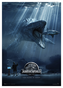 Póster Jurassic World, 2015