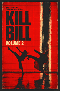 Póster Kill Bill. Volumen 2, alternativo