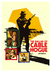 Póster La balada de Cable Hogue, edición americana