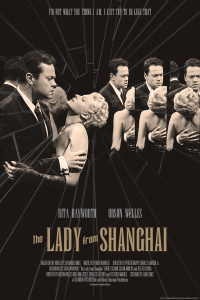 Póster La dama de Shanghai, alternativo