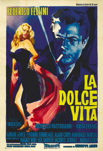 Póster la Dolce vita, 1960