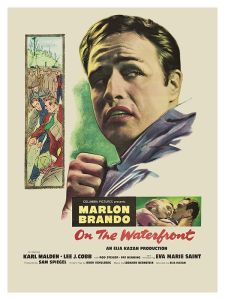 Póster La ley del silencio, 1954