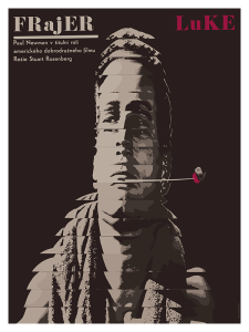 Póster La leyenda del indomable, edición checoslovaca