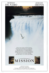 Póster La misión, 1986