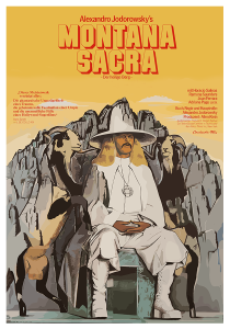 Póster La montaña sagrada, 1973