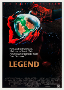 Póster Legend, 1985
