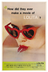 Póster Lolita, 1962