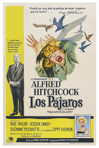 Póster Los pájaros, 1963