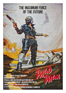 Póster Mad Max. Salvajes de autopista