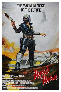 Póster Mad Max. Salvajes de autopista, edición americana