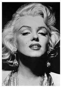 Póster Marilyn Monroe, 1955