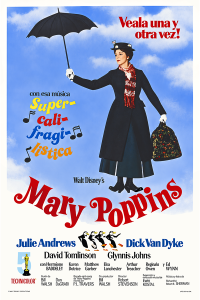 Póster Mary Poppins, versión española