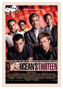 Póster Ocean's 13 (Ocean's Thirteen) 