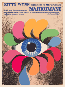 Póster Pánico en Needle Park, edición polaca