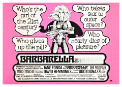 Póster Barbarella frases