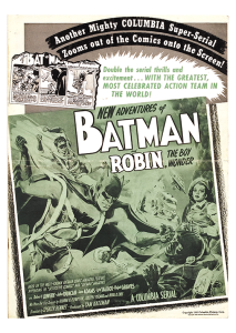 Póster Batman y Robin