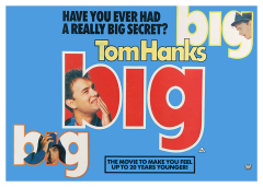 Póster Big 1988