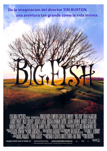 Póster Big Fish cartel español