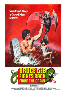 Póster Bruce Lee lucha desde la tumba