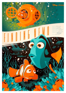 Póster Buscando a Nemo