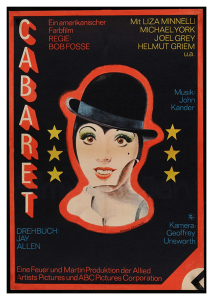 Póster Cabaret edición alemana