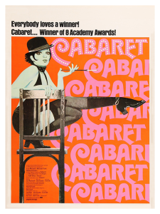 Póster Cabaret edición americana