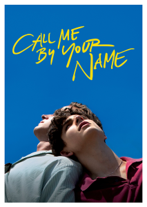 Póster Call me by your name 2017